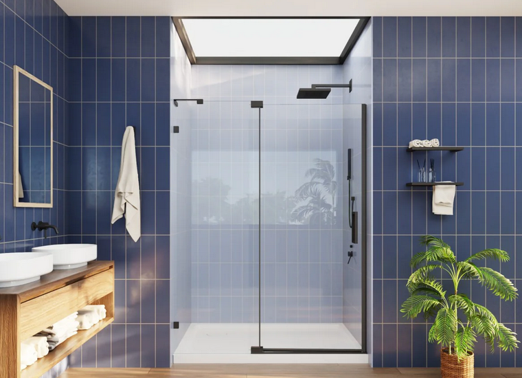 Semi-Frameless Shower Doors